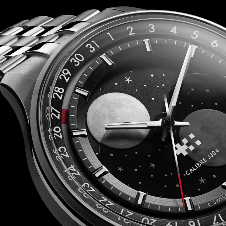 Christopher Ward,C1 40.50mm,40.50mm,Stainless Steel,Black,Automatic,Moonphase,Day,C01,C01-40AMP2-S00K0-B1