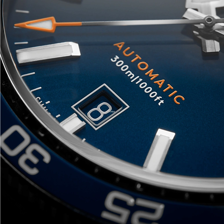 Christopher Ward,C60 40mm,40mm,Stainless Steel,Blue,Automatic,Day,38hours,C60,C60-40ADA31S0BB1-B0