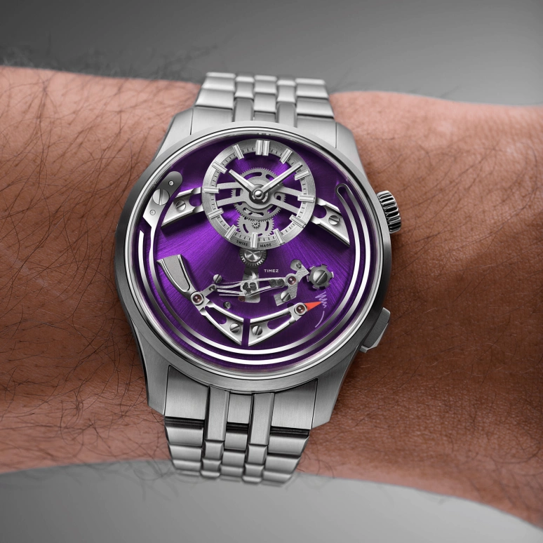 Christopher Ward,C1 41mm,41mm,Titanium,Purple,Automatic,Hour Strike,Function Selector,C01,C01-41APT0-T00P0-B1