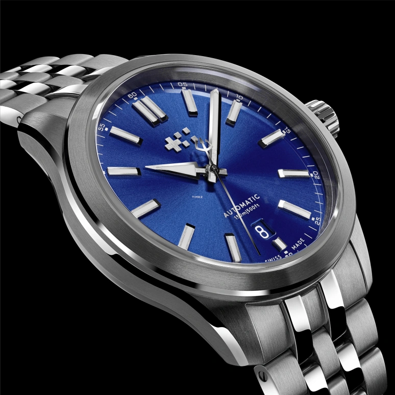 Christopher Ward,C63 39mm,39mm,Stainless Steel,Blue,Automatic,Day,38hours,C63,C63-39ADA3S00B10-B0
