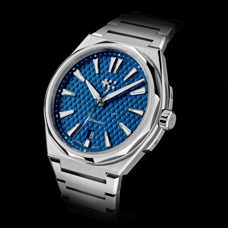 Christopher Ward,The Twelve 40mm,40mm,Stainless Steel,Blue,Automatic,Day,38hours,C12,C12-40ADA1-S00B0-RB