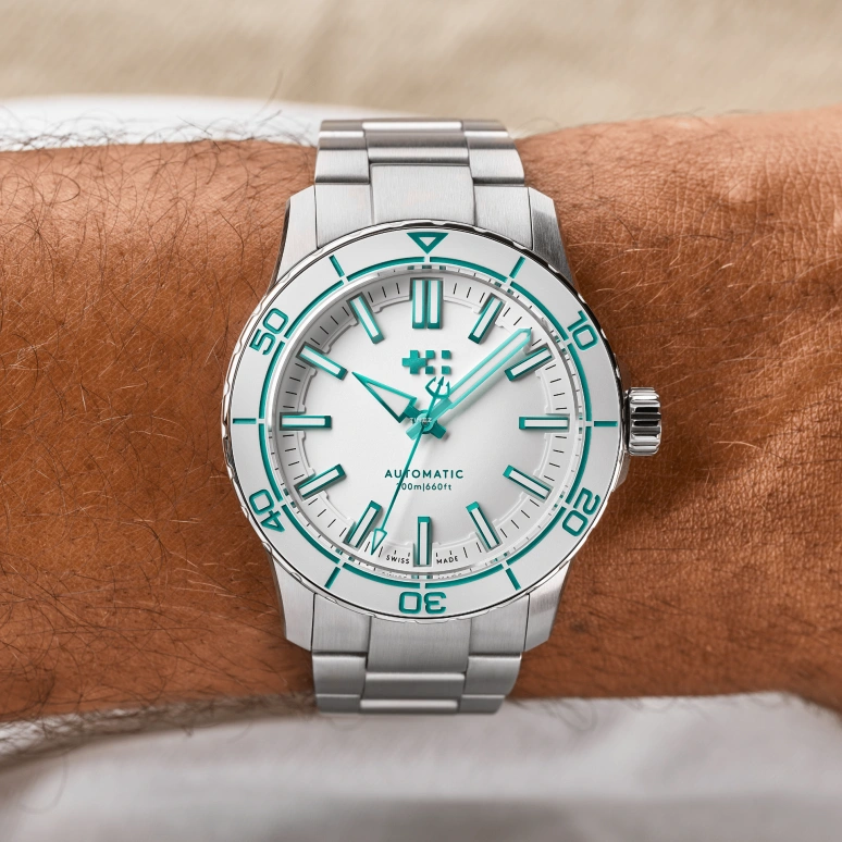 Christopher Ward,C60 41mm,41mm,Stainless Steel,Ceramic,White,Automatic,38hours,Sapphire,Crystal Glass,C60,C60-41A3H31S0WW0-B0