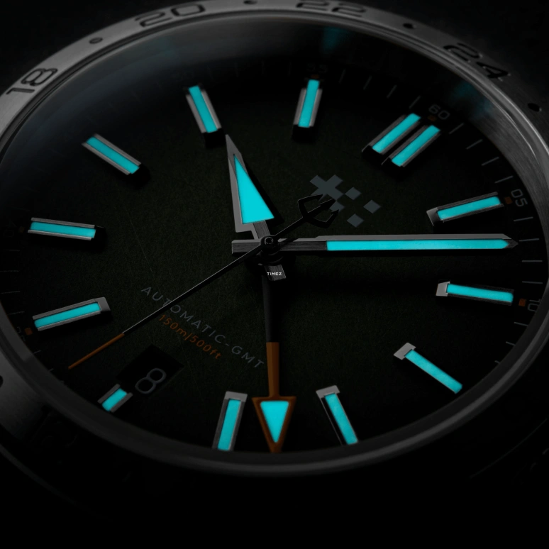 Christopher Ward,C63 39mm,39mm,Stainless Steel,Green,Automatic,Day,Dule Time,C63,C63-39AGM3-S00V2-VK