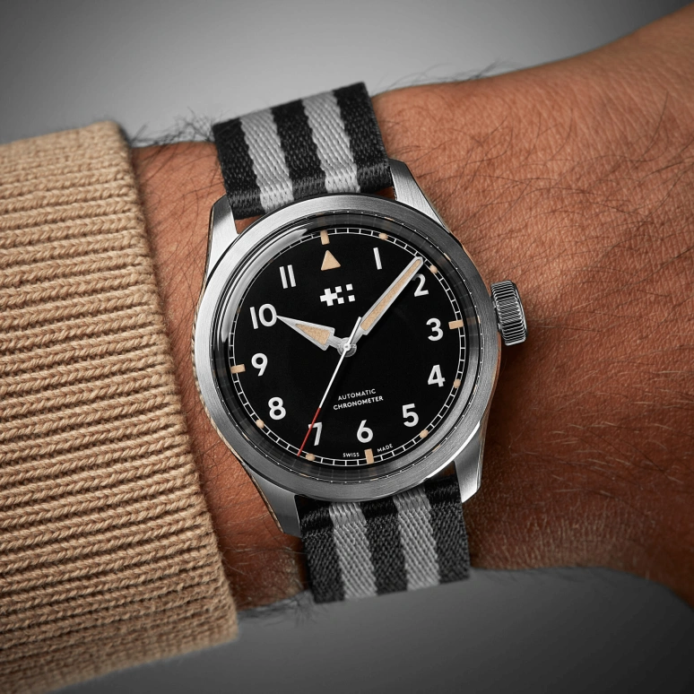 Christopher Ward,C65 38mm,38mm,Stainless Steel,Black,Automatic,38hours,Sapphire,Crystal Glass,C65,C65-38A3H3-S00K0-TKG