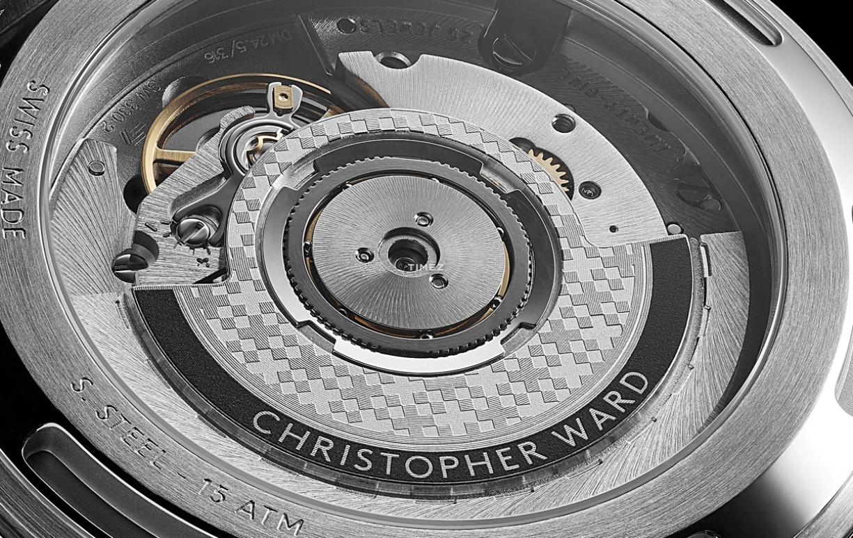 Christopher Ward,C63 39mm,39mm,Stainless Steel,Blue,Automatic,Day,Dule Time,C63,C63-39AGM3-S00B5-RW