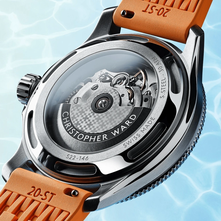 Christopher Ward,C60 40mm,40mm,Stainless Steel,Silver White,Automatic,Day,38hours,C60,C60-40ADA31S00W1-RK