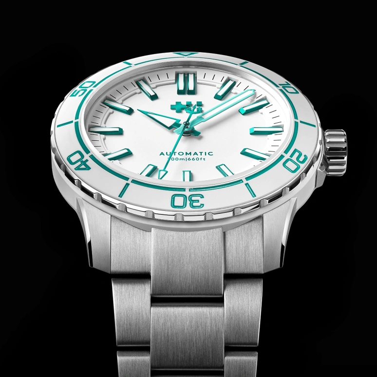 Christopher Ward,C60 41mm,41mm,Stainless Steel,Ceramic,White,Automatic,38hours,Sapphire,Crystal Glass,C60,C60-41A3H31S0WW0-B0