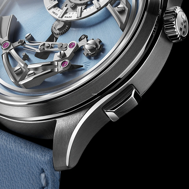 Christopher Ward,Other 41mm,41mm,Titanium,Blue,Skeleton,Automatic,Petite Sonnerie,38hours,C01,C01-41APT2-T00B1-VC