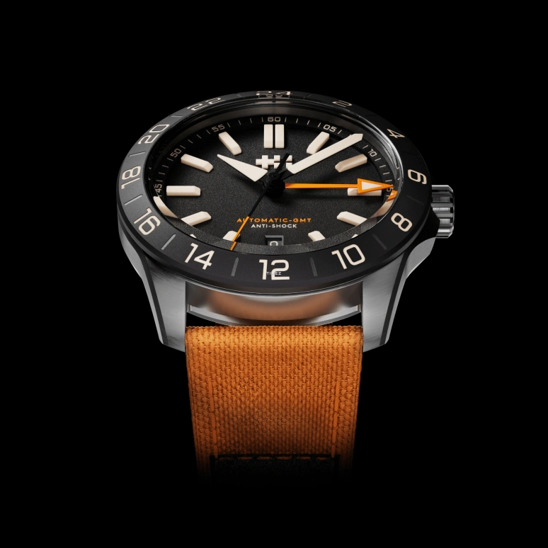 Christopher Ward,C63 41mm,41mm,Stainless Steel,Ceramic,Black,Automatic,Day,Dule Time,C63,C63-41AGM4-S0KK0-NO
