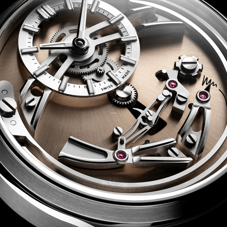 Christopher Ward,C1 41mm,41mm,Titanium,Salmon,Automatic,Hour Strike,Function Selector,C01,C01-41APT0-T00A0-MT
