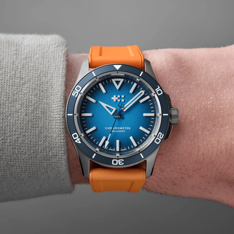Christopher Ward,C60 41mm,41mm,Titanium,Blue,Automatic,38hours,Sapphire,Crystal Glass,C60,C60-41C3H31T0BB0-RO