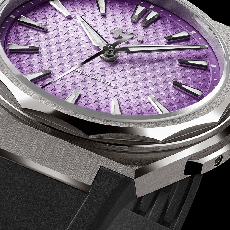 Christopher Ward,The Twelve 36mm,36mm,Titanium,Purple,Automatic,38hours,Sapphire,Crystal Glass,C12,C12-36AHC1-T00P0-RK
