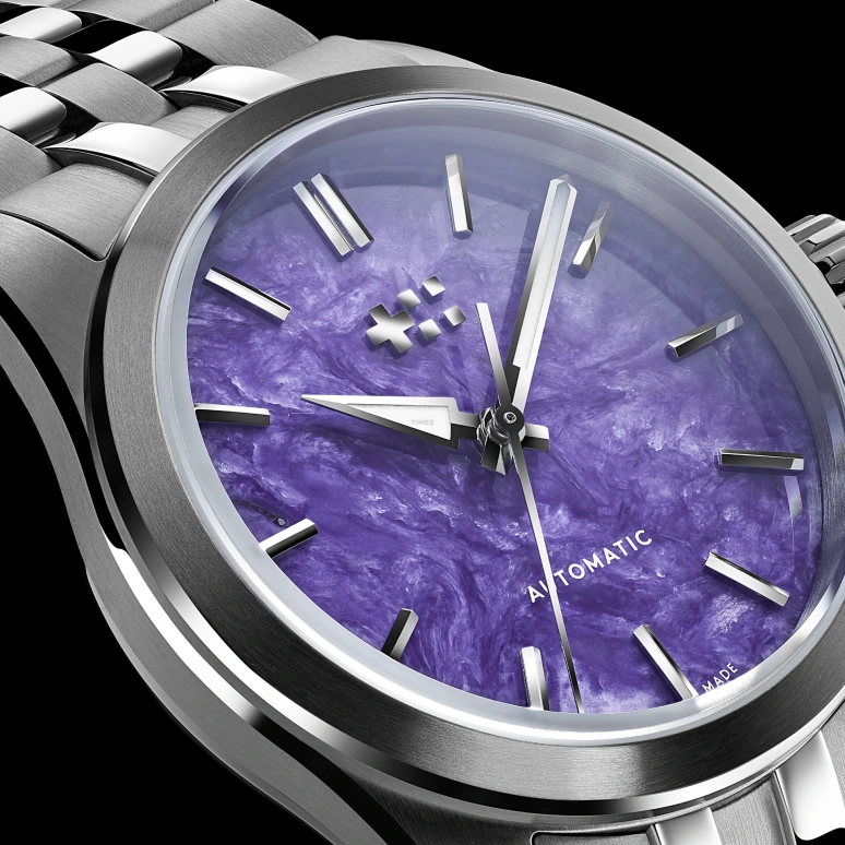 Christopher Ward,C63 36mm,36mm,Stainless Steel,Purple,Automatic,38hours,Sapphire,Crystal Glass,C63,C63-36A3H1-S00P0-B1