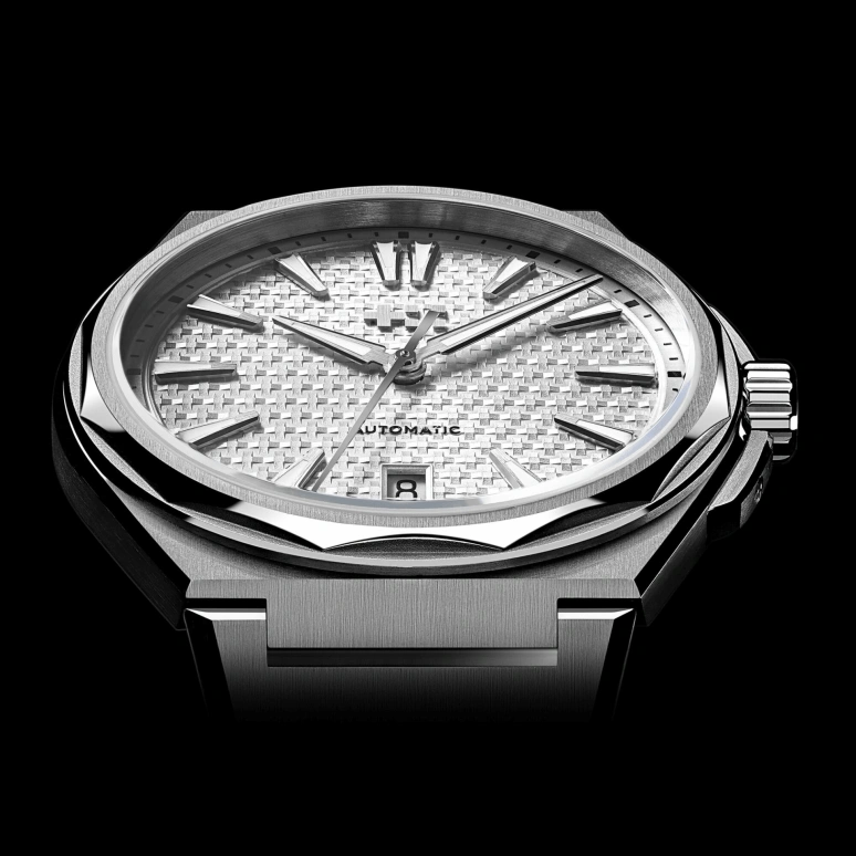 Christopher Ward,The Twelve 38mm,38mm,Stainless Steel,Silver,Automatic,Day,38hours,C12,C12-38ADA1-S00W0-RW