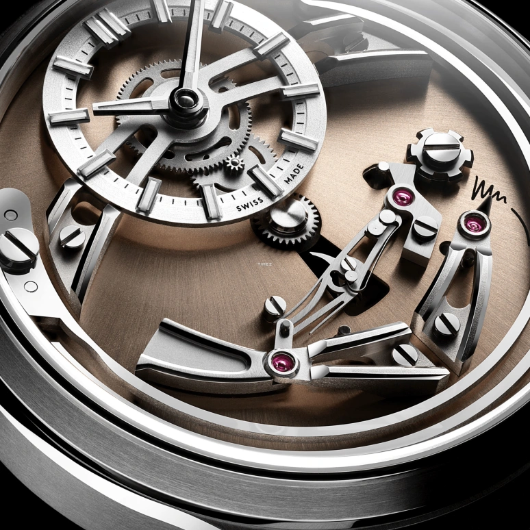 Christopher Ward,C1 41mm,41mm,Titanium,Salmon,Automatic,Hour Strike,Function Selector,C01,C01-41APT0-T00A0-MK