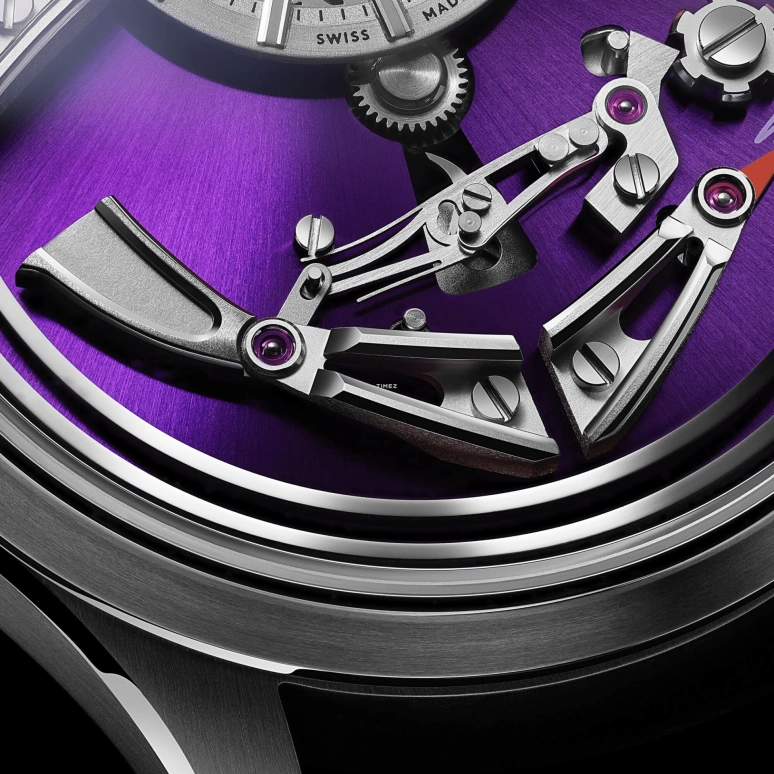 Christopher Ward,C1 41mm,41mm,Titanium,Purple,Automatic,Hour Strike,Function Selector,C01,C01-41APT0-T00P0-B0