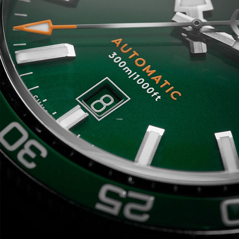 Christopher Ward,C60 42mm,42mm,Stainless Steel,Green,Automatic,Day,38hours,C60,C60-42ADA31S0VV1-B0