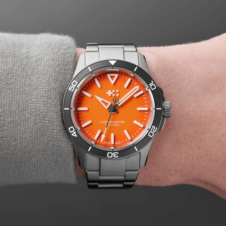 Christopher Ward,C60 41mm,41mm,Titanium,Orange,Automatic,38hours,Sapphire,Crystal Glass,C60,C60-41C3H31T0KO0-B0