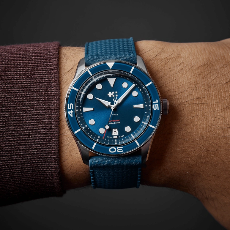 Christopher Ward,C65 41mm,41mm,Stainless Steel,Blue,Automatic,Day,38hours,C65,C65-41ADA2-S0BB0-RB