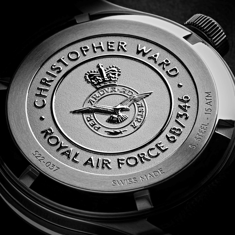Christopher Ward,C65 38mm,38mm,Stainless Steel,Black,Automatic,38hours,Hardlex,C65,C65-38A3H3-S00K1-WK