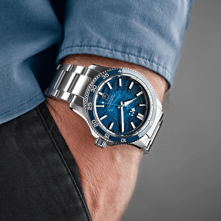 Christopher Ward,C60 42mm,42mm,Stainless Steel,Blue,Automatic,Day,38hours,C60,C60-42ADC3-S0BB2-B0