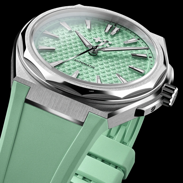 Christopher Ward,The Twelve 36mm,36mm,Stainless Steel,Green,Automatic,38hours,Sapphire,Crystal Glass,C12,C12-36A3H1-S00V0-RV