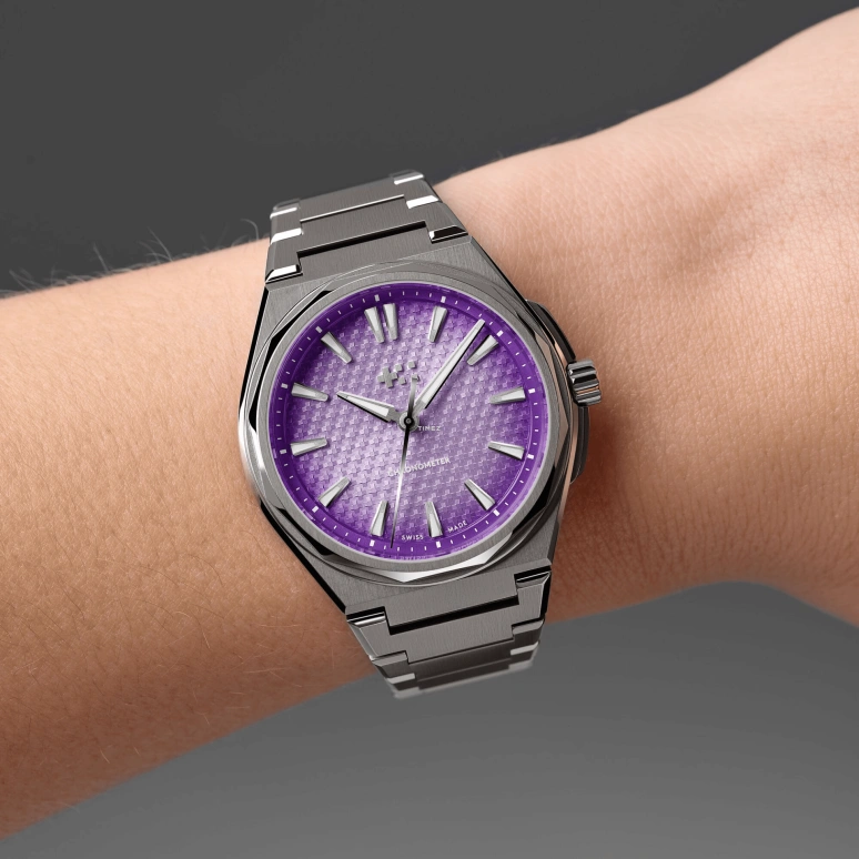 Christopher Ward,The Twelve 36mm,36mm,Titanium,Purple,Automatic,38hours,Sapphire,Crystal Glass,C12,C12-36AHC1-T00P0-B0