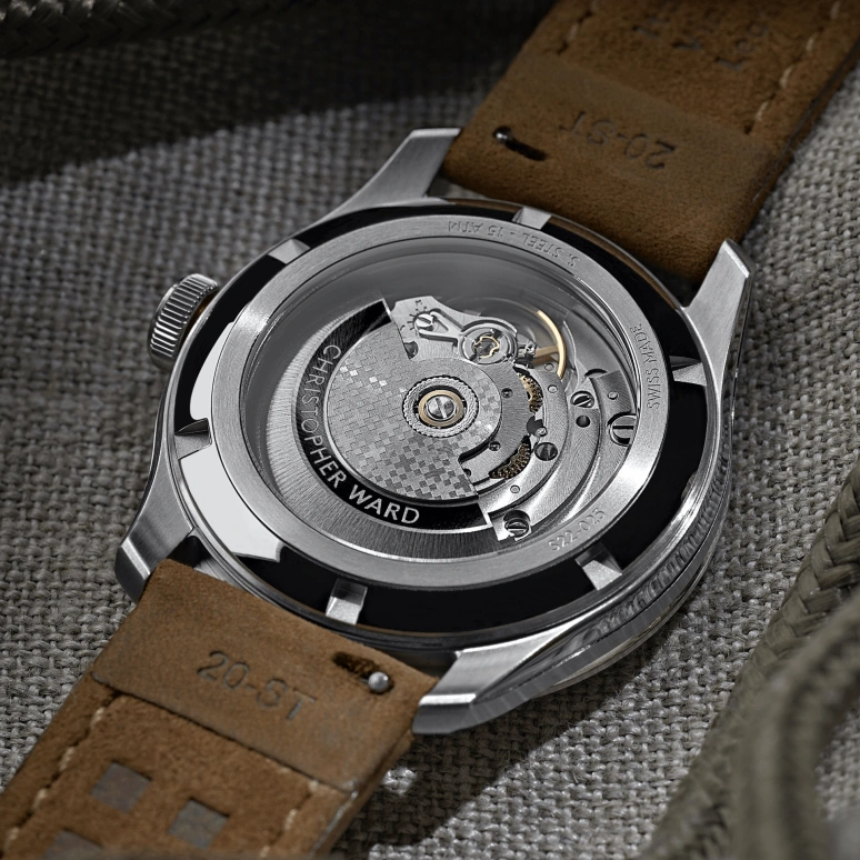 Christopher Ward,C65 38mm,38mm,Stainless Steel,Ocean Blue,Automatic,Day,38hours,C65,C65-38ADA3-S00B0-WC