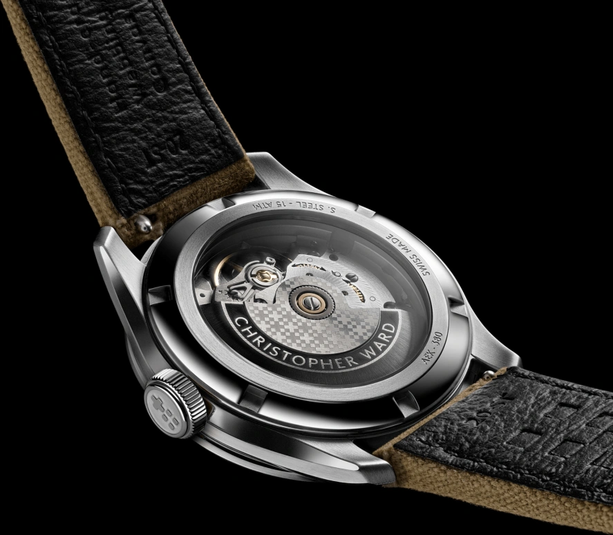 Christopher Ward,C65 38mm,38mm,Stainless Steel,Blue,Automatic,38hours,Sapphire,Crystal Glass,C65,C65-38A3H4-S00B0-VC