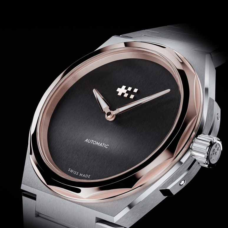 Christopher Ward,The Twelve 36mm,36mm,Stainless Steel,Black,Automatic,38hours,Sapphire,Crystal Glass,C12,C12-36A2H1-S0AK0-RK