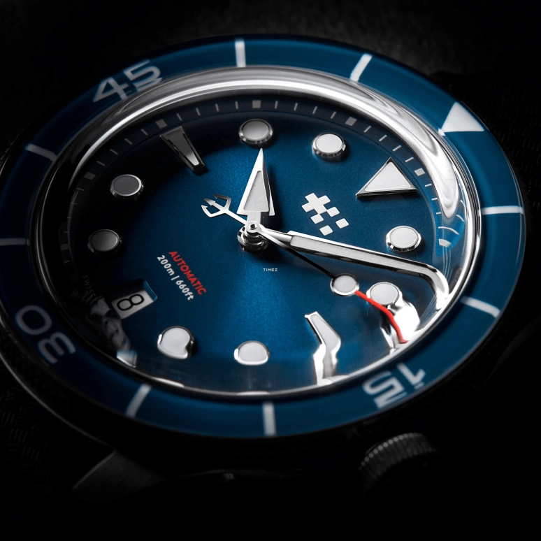 Christopher Ward,C65 41mm,41mm,Stainless Steel,Blue,Automatic,Day,38hours,C65,C65-41ADA2-S0BB0-B0