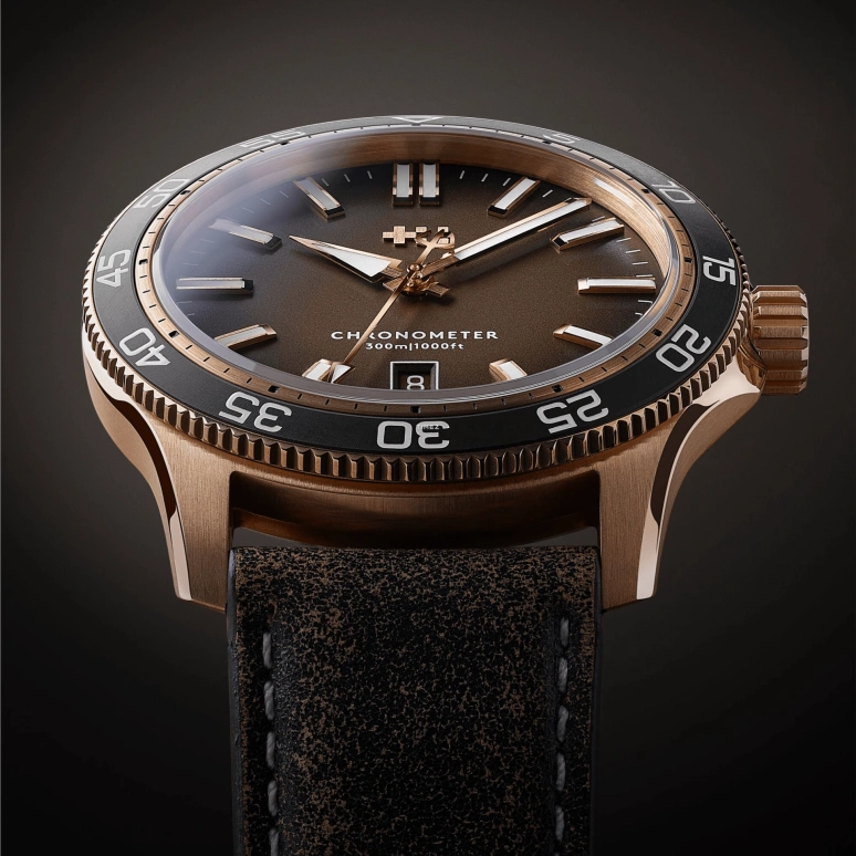 Christopher Ward,C60 42mm,42mm,Bronze,Brown,Automatic,Day,38hours,C60,C60-42ADC31B0KK0-VT1