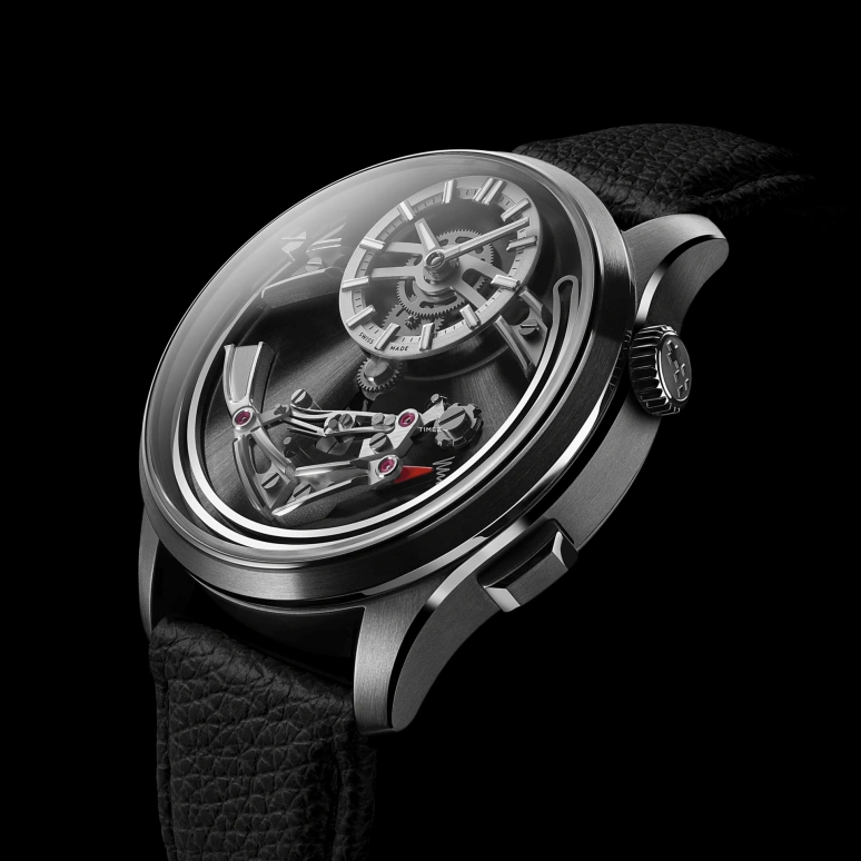 Christopher Ward,C1 41mm,41mm,Titanium,Black,Automatic,Hour Strike,Function Selector,C01,C01-41APT0-T00K0-MK