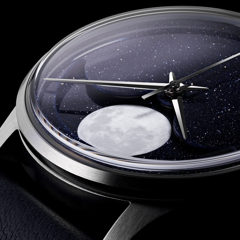 Christopher Ward,C1 37mm,37mm,Stainless Steel,Blue,Automatic,Moonphase,38hours,C01,C01-37AMP2-S00B0-B1