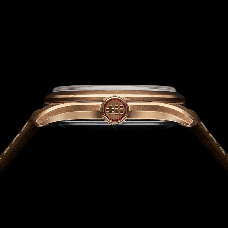 Christopher Ward,C65 38mm,38mm,Bronze,Black,Automatic,38hours,Sapphire,Crystal Glass,C65,C65-38A3H3-B00K0-VT