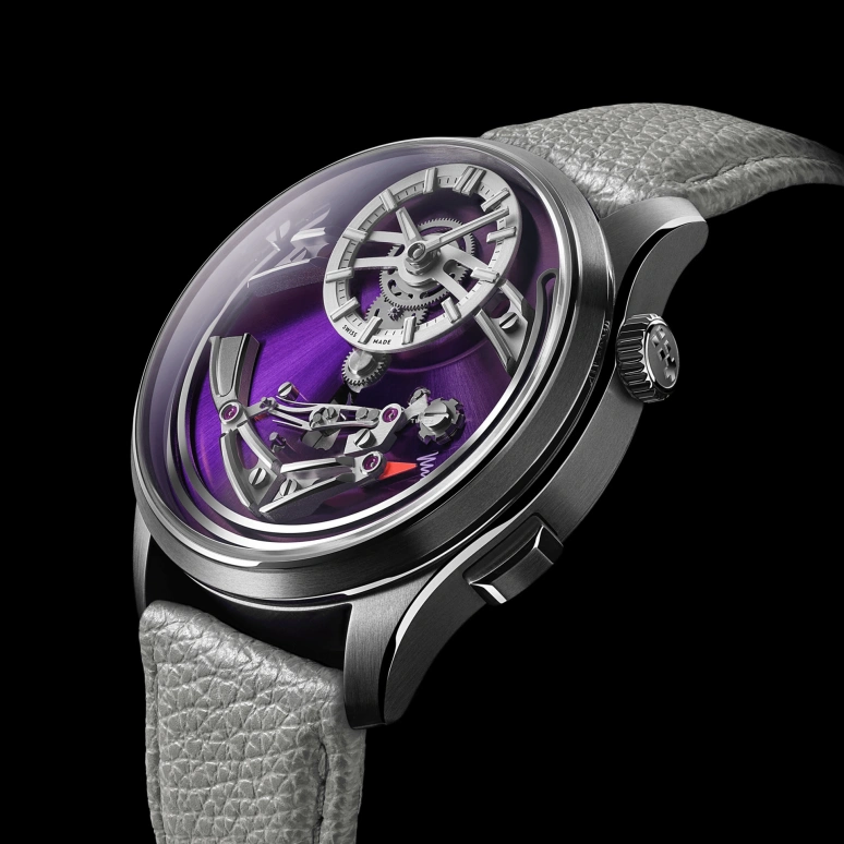 Christopher Ward,C1 41mm,41mm,Titanium,Purple,Automatic,Hour Strike,Function Selector,C01,C01-41APT0-T00P0-MG