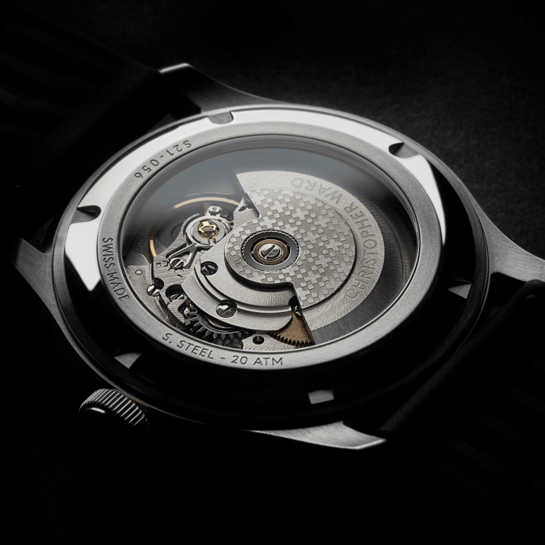 Christopher Ward,C65 41mm,41mm,Stainless Steel,Blue,Automatic,Day,38hours,C65,C65-41ADA2-S0BB0-B0