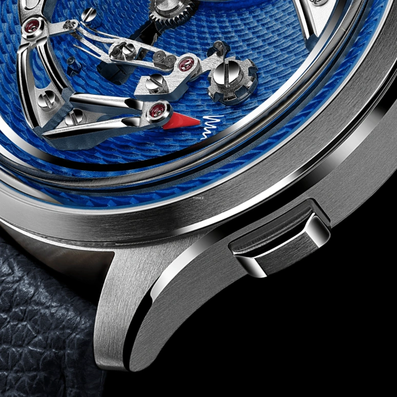 Christopher Ward,C1 41mm,41mm,Titanium,Blue,Automatic,Hour Strike,Function Selector,C01,C01-41APT3-T00B0-MB