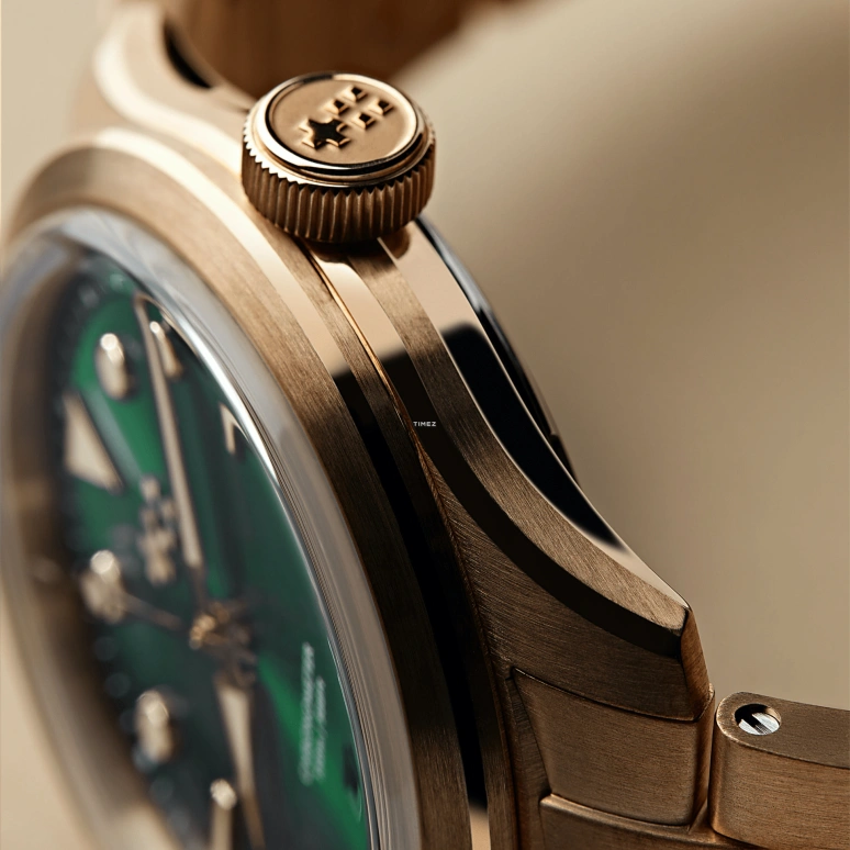 Christopher Ward,C65 38mm,38mm,Bronze,Green,Automatic,Day,38hours,C65,C65-38ADC3-B00V0-VV