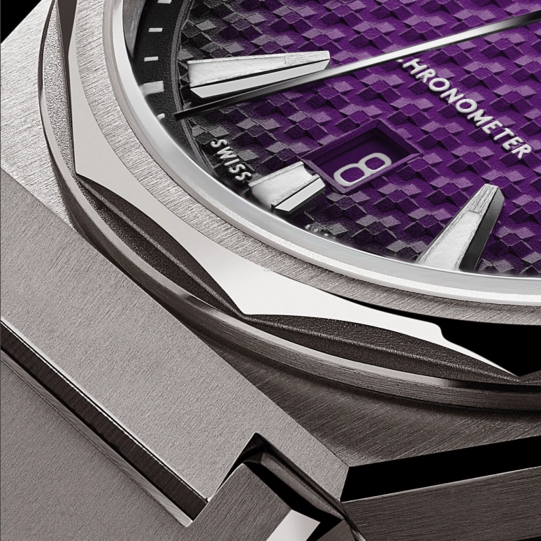 Christopher Ward,The Twelve 40mm,40mm,Titanium,Purple,Automatic,Day,38hours,C12,C12-40ADC1-T00P0-B0