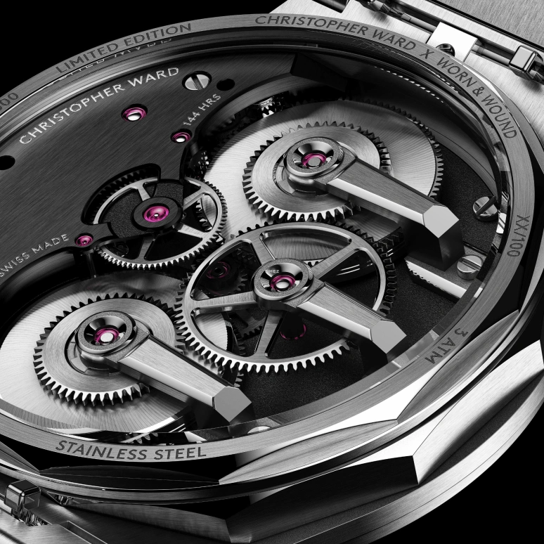 Christopher Ward,The Twelve 41mm,41mm,Stainless Steel,Grey,Handwound,144hours,In-house Caliber,C12,C12-41H6D1-WW-B0