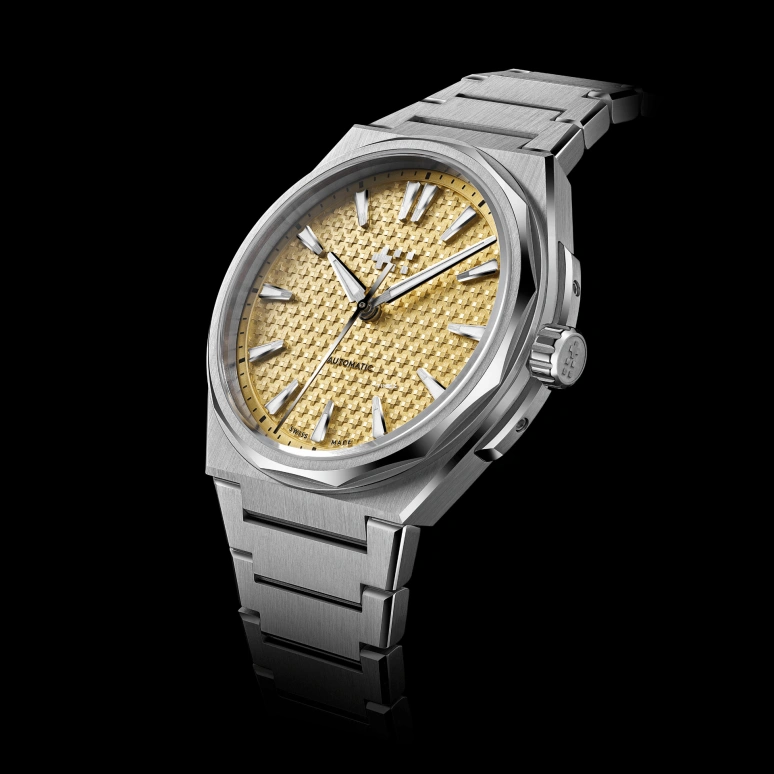 Christopher Ward,The Twelve 36mm,36mm,Stainless Steel,Yellow,Automatic,38hours,Sapphire,Crystal Glass,C12,C12-36A3H1-S00A0-B0