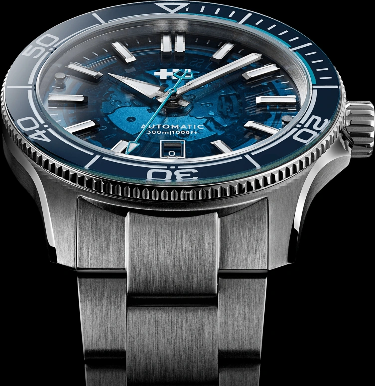 Christopher Ward,C60 42mm,42mm,Stainless Steel,Blue,Automatic,Day,38hours,C60,C60-42ADA31S0BB3-B0