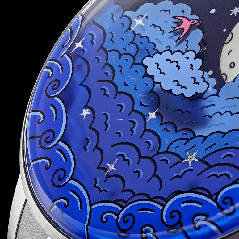 Christopher Ward,C1 37mm,37mm,Stainless Steel,Blue,Black,Automatic,Moonphase,38hours,C01,C01-37AMP2-MJW-B1