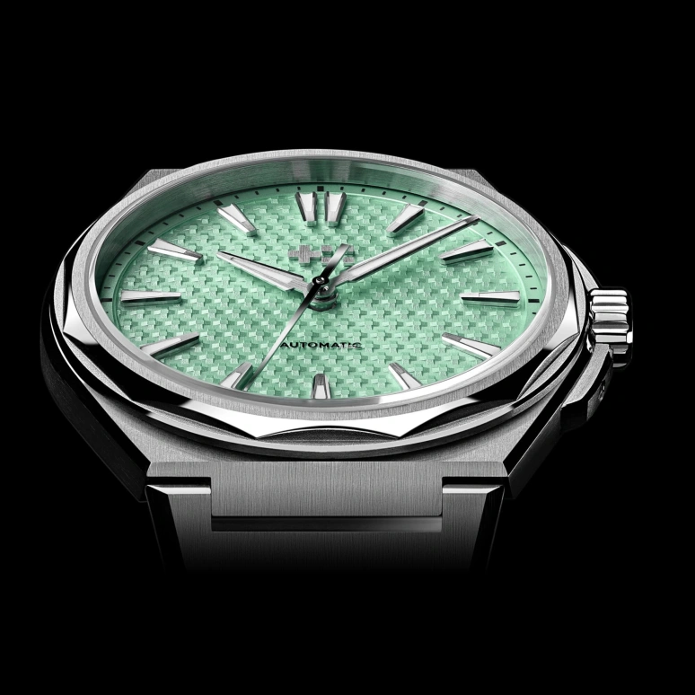 Christopher Ward,The Twelve 36mm,36mm,Stainless Steel,Green,Automatic,38hours,Sapphire,Crystal Glass,C12,C12-36A3H1-S00V0-RV