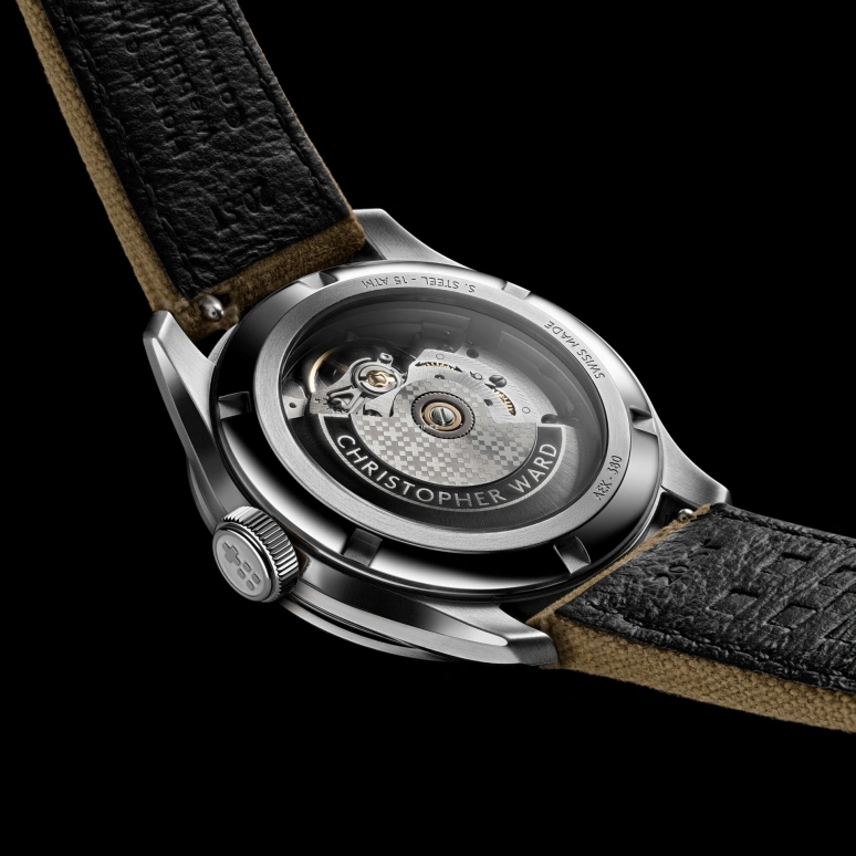Christopher Ward,C65 38mm,38mm,Stainless Steel,Blue,Automatic,38hours,Sapphire,C65,C65-38A3H4-S00B0-VB