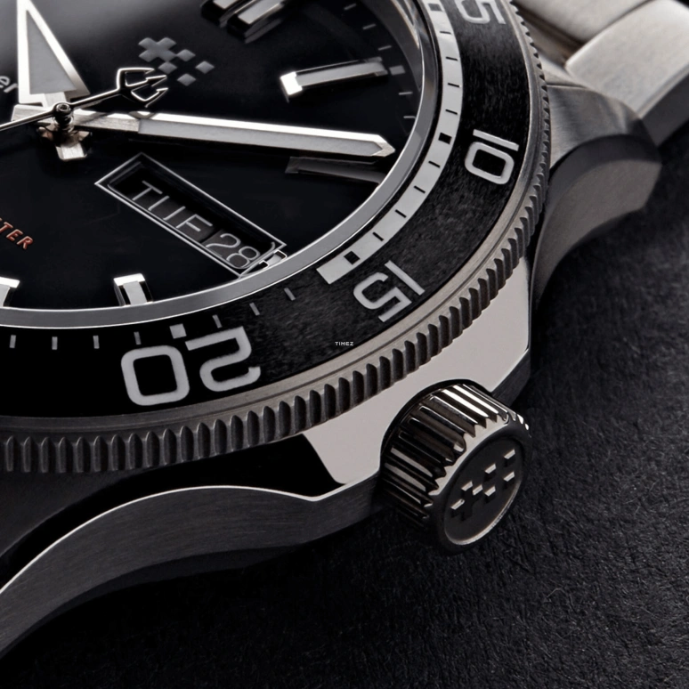 Christopher Ward,C60 42mm,42mm,Titanium,Black,Automatic,Date,Day,C60,C60-42ADD3-T0KK0-B0
