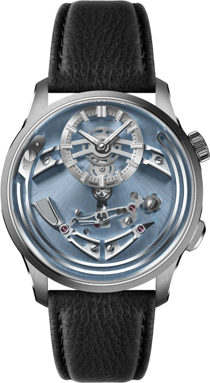 Christopher Ward,C1 41mm,41mm,Titanium,Blue,Automatic,Hour Strike,Function Selector,C01,C01-41APT0-T00B1-MK