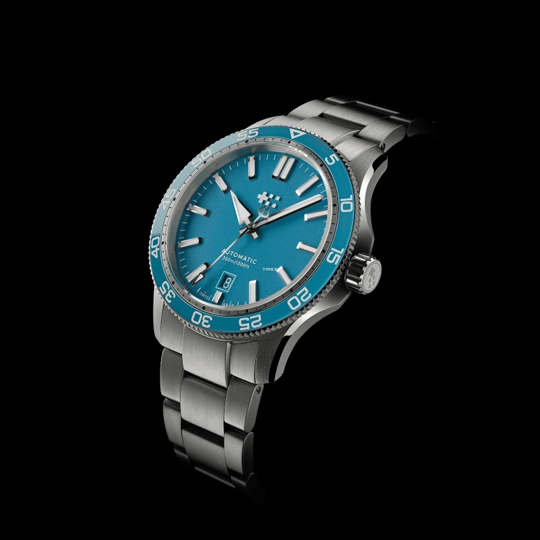 Christopher Ward,C60 40mm,40mm,Stainless Steel,Blue,Automatic,Day,38hours,C60,C60-40ADA31S0BB2-B0