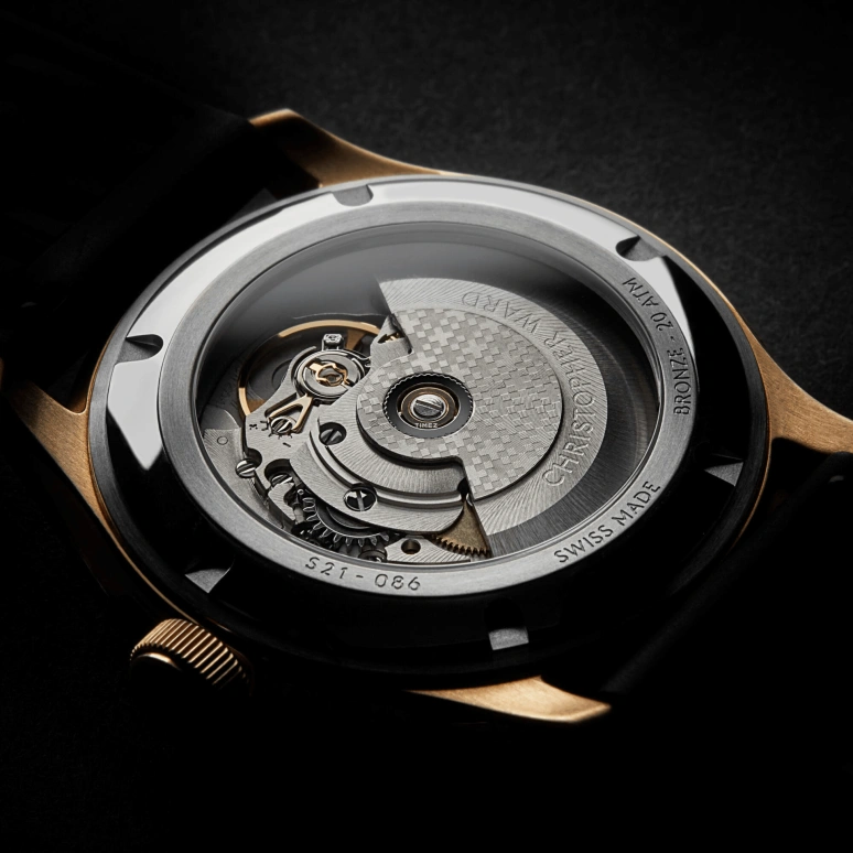 Christopher Ward,C65 41mm,41mm,Bronze,Blue,Automatic,Day,38hours,C65,C65-41ADC2-B0BB0-VT